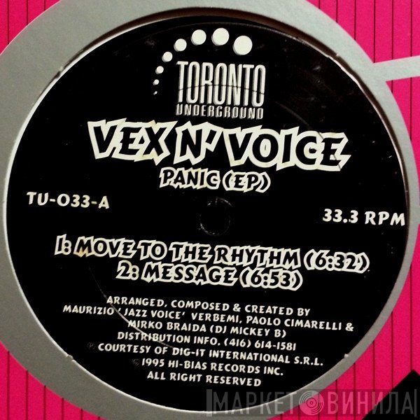 Vex N' Voice - Panic (EP)