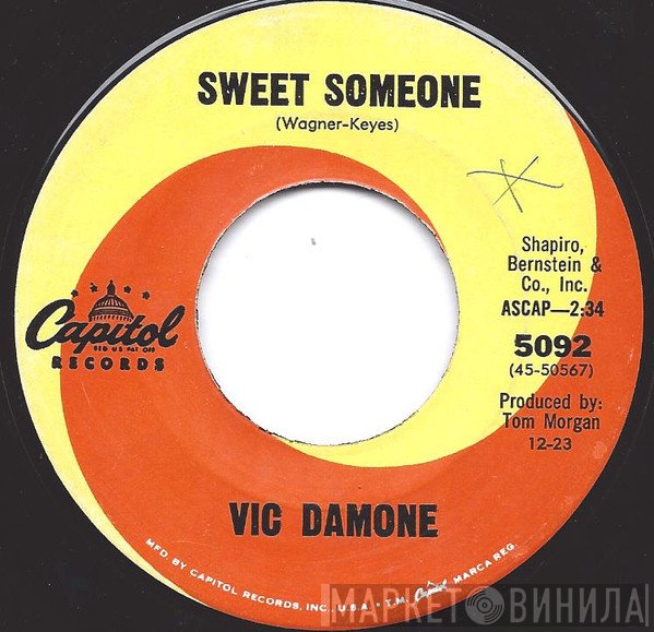 Vic Damone  - Sweet Someone / Again
