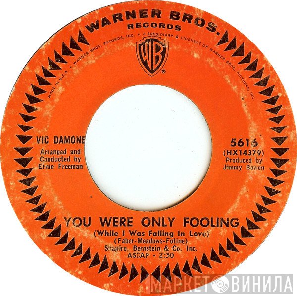 Vic Damone  - You Were Only Fooling