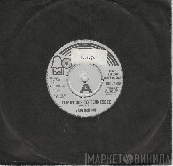 Vicki Britton - Flight 309 To Tennessee/Hatful Of Nickels