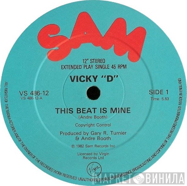 Vicky "D" - This Beat Is Mine