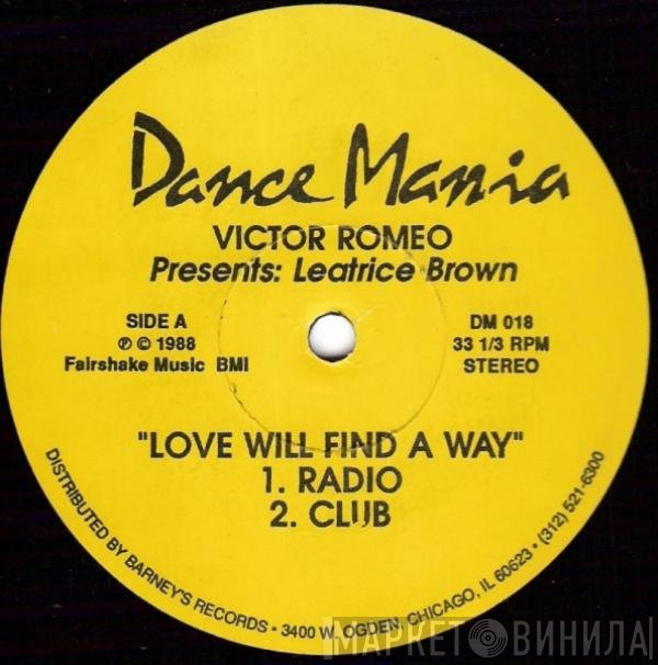 Victor Romeo, Leatrice Brown - Love Will Find A Way