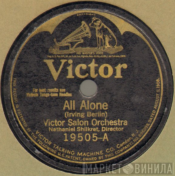 Victor Salon Orchestra  - All Alone / Memory Lane