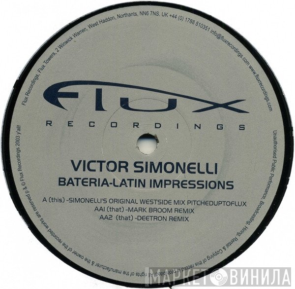 Victor Simonelli - Bateria - Latin Impressions