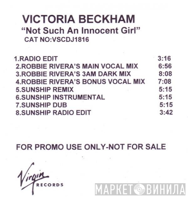 Victoria Beckham  - Not Such An Innocent Girl
