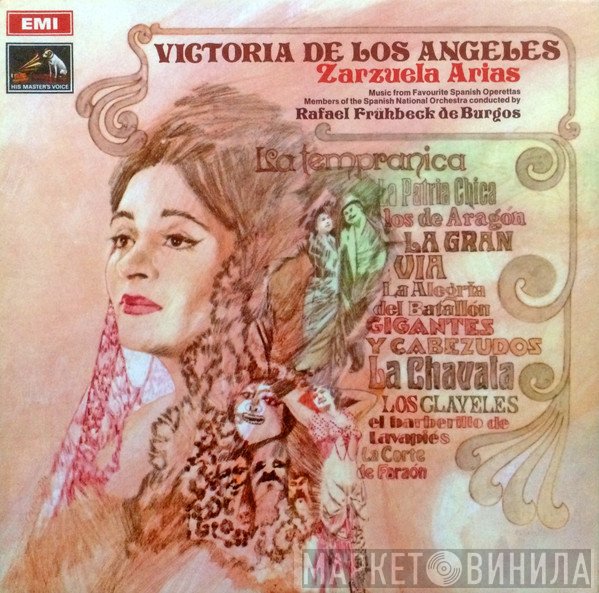 Victoria De Los Angeles, Rafael Frühbeck De Burgos, Orquesta Nacional De España - Zarzuela Arias