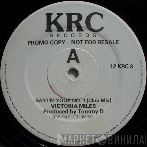 Victoria Miles - Say I'm Your No. 1