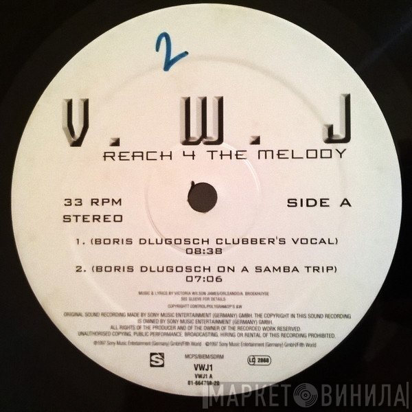 Victoria Wilson-James - Reach 4 The Melody