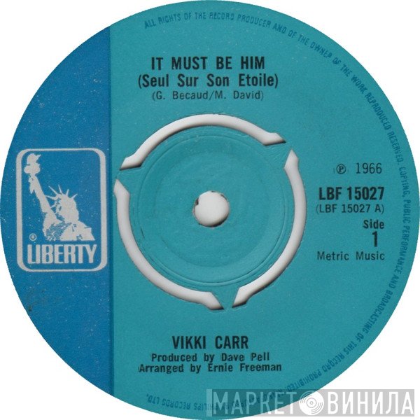 Vikki Carr - It Must Be Him (Seul Sur Son Etoile)