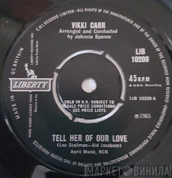 Vikki Carr - Tell Her Of Our Love