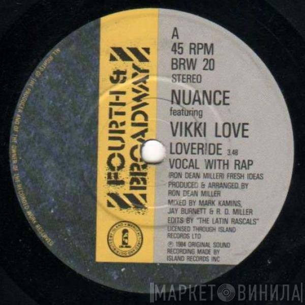 Vikki Love, Nuance - Loveride