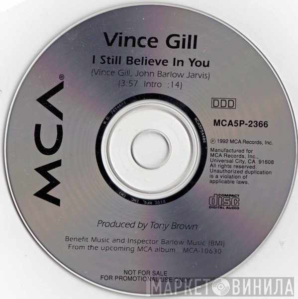 Vince Gill - I Still Believe In You
