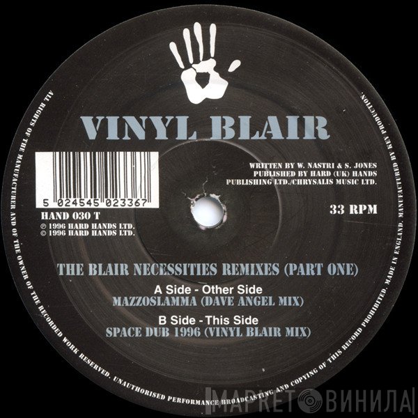 Vinyl Blair - The Blair Necessities Remixes (Part One)