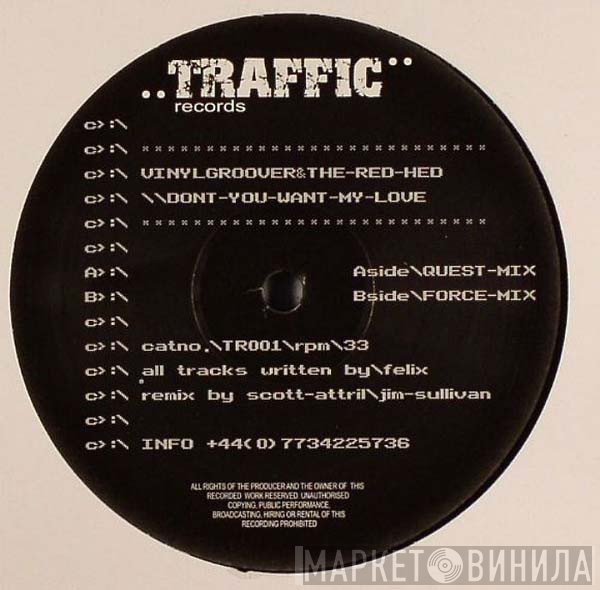 Vinylgroover & The Red Hed - Don't You Want My Love