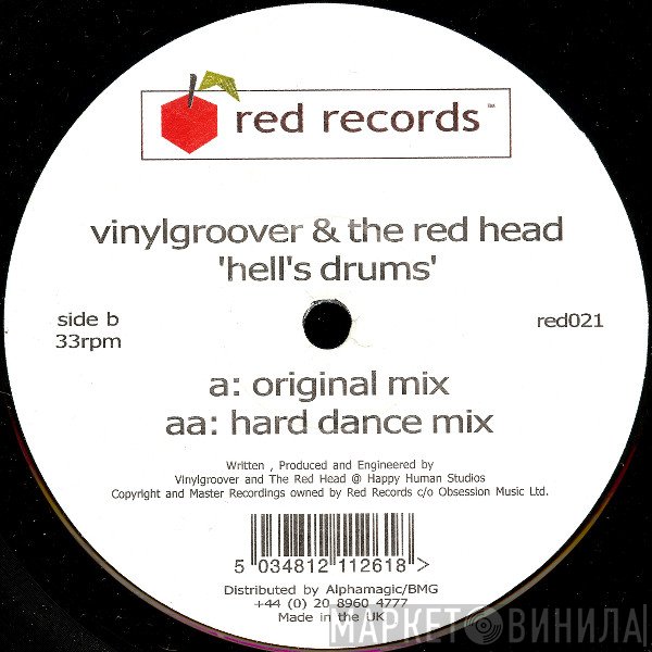 Vinylgroover & The Red Hed - Hell's Drums