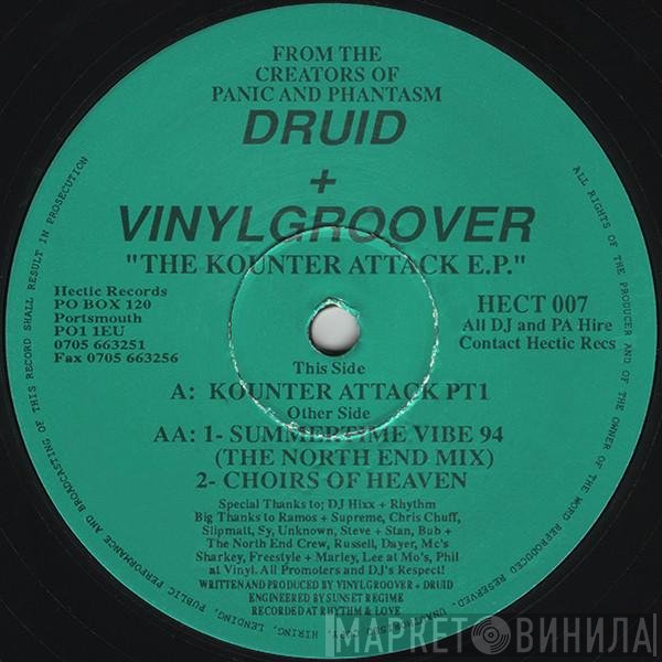 Vinylgroover, DJ Druid - The Kounter Attack E.P.