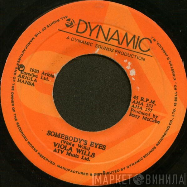 Viola Wills - Somebody's Eyes / If You Could Read My Mind