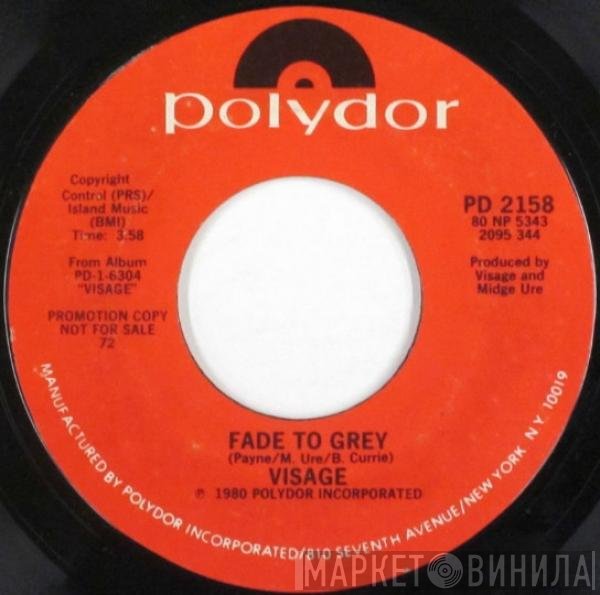 Visage  - Fade To Grey