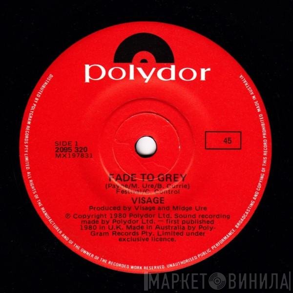 Visage  - Fade To Grey