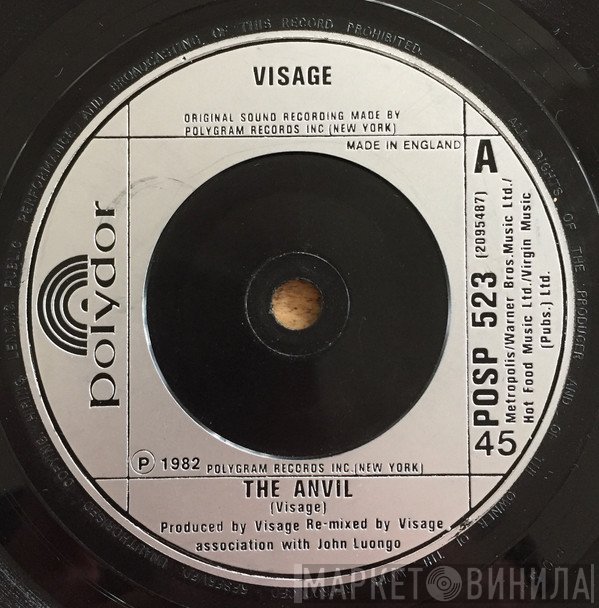 Visage  - The Anvil
