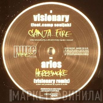 Visionary, Aries - Ganja Fire / Herbsmoke (Visionary Remix)