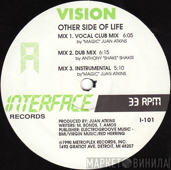 Visions - Other Side Of Life / Touch Me