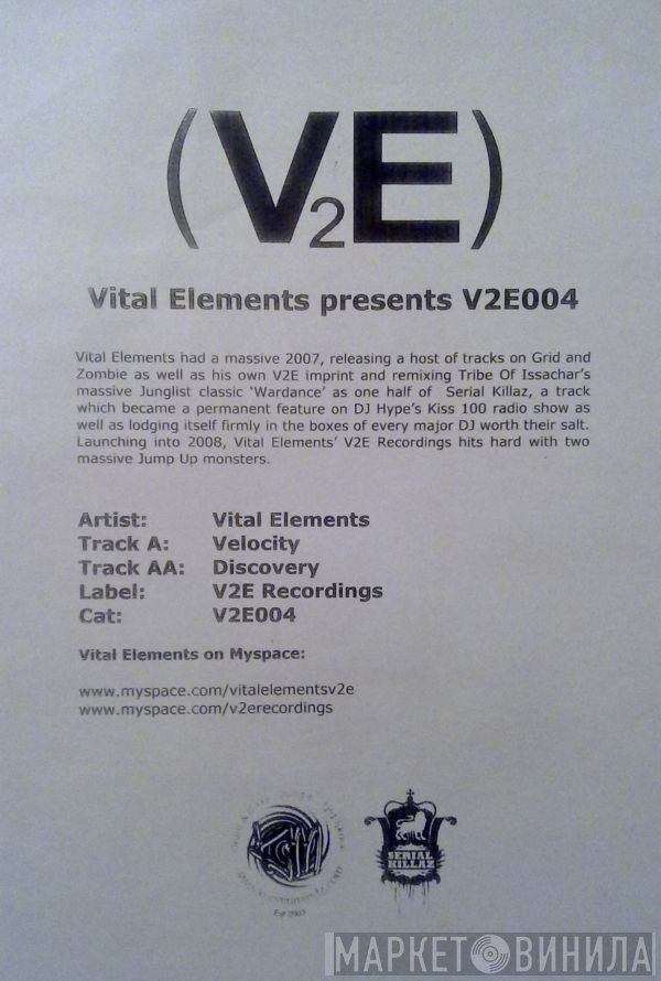 Vital Elements  - Discovery / The Ripper