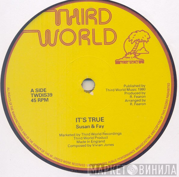 Vivian Jones, Susan & Fay - It's True / Good Morning