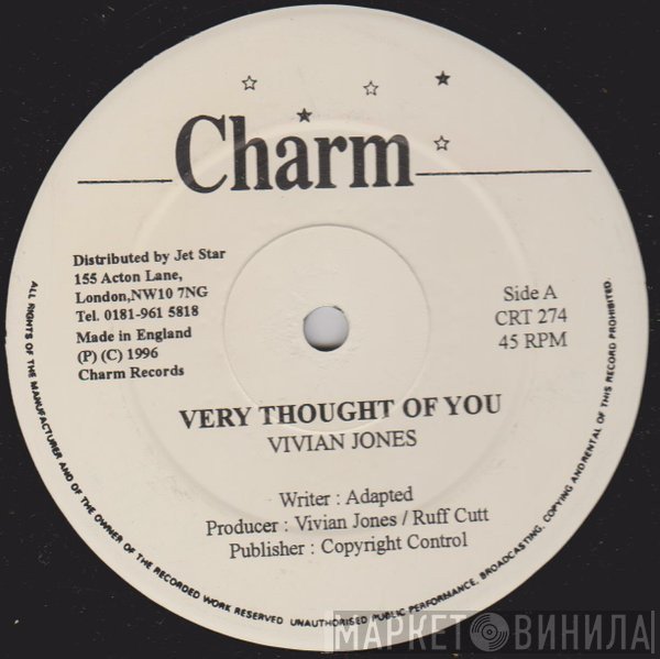 Vivian Jones - Very Thought Of You