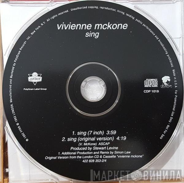 Vivienne Mckone  - Sing