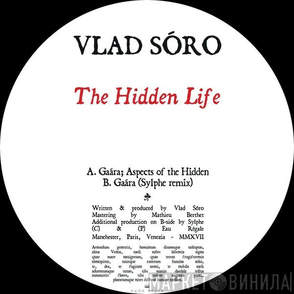 Vlad Sóro - ''The Hidden Life'' (inc. Sylphe remix).