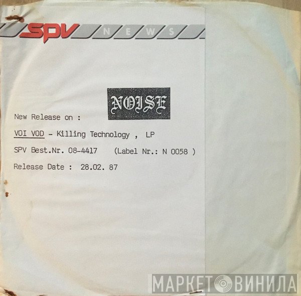 Voïvod  - Killing Technology