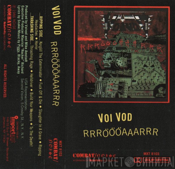 Voïvod  - Rrröööaaarrr
