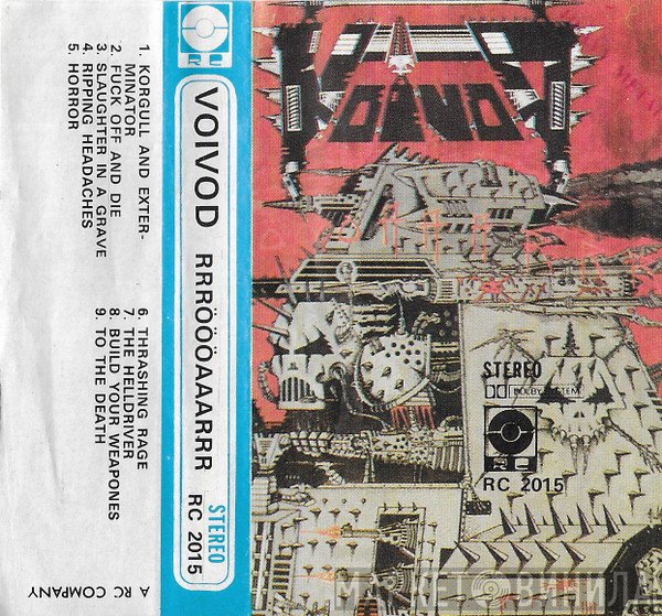Voïvod  - Rrröööaaarrr
