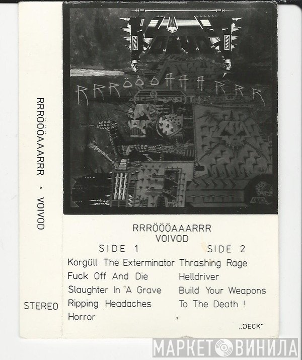 Voïvod  - Rrröööaaarrr