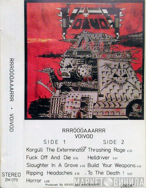 Voïvod  - Rrröööaaarrr
