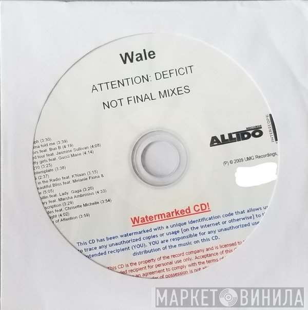 Wale  - Attention: Deficit