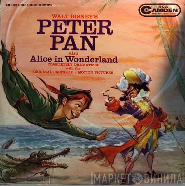  - Walt Disney's Peter Pan Also Alice In Wonderland