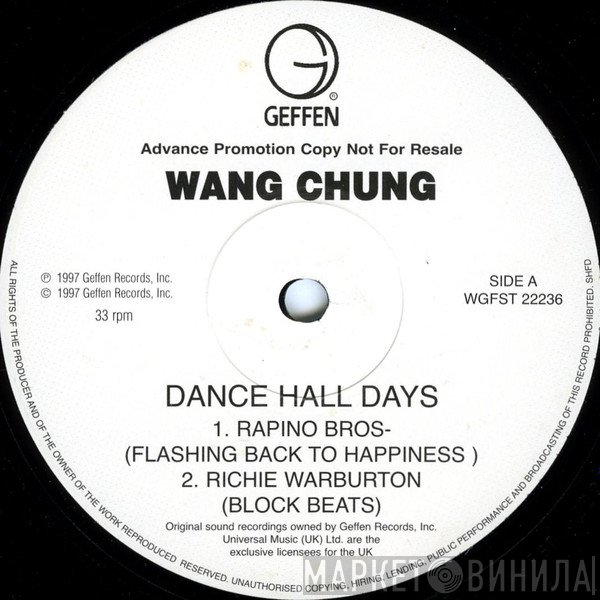 Wang Chung - Dance Hall Days