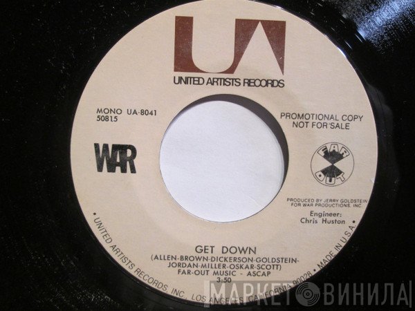 War - Get Down / All Day Music
