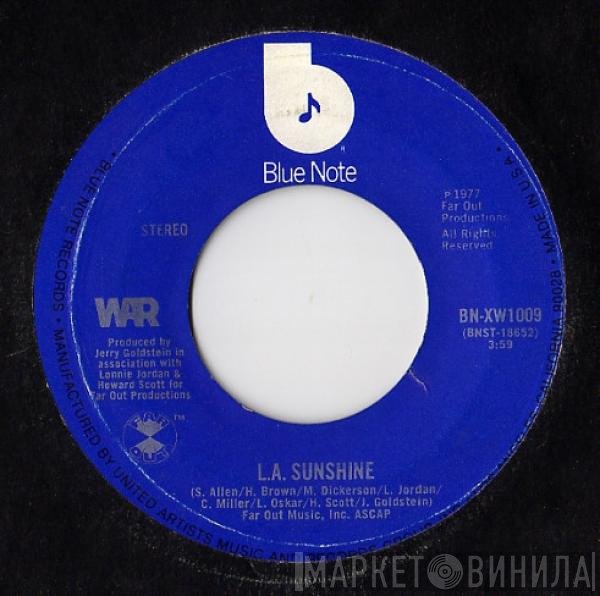 War - L.A. Sunshine
