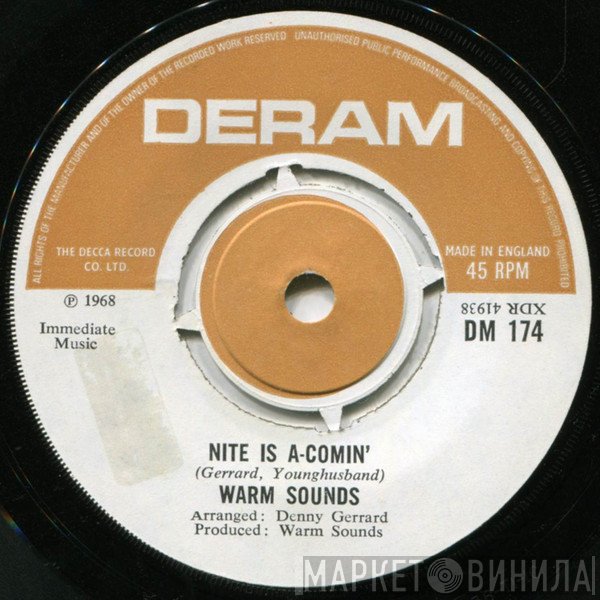 Warm Sounds - Nite Is A Comin' / Smeta Murgaty