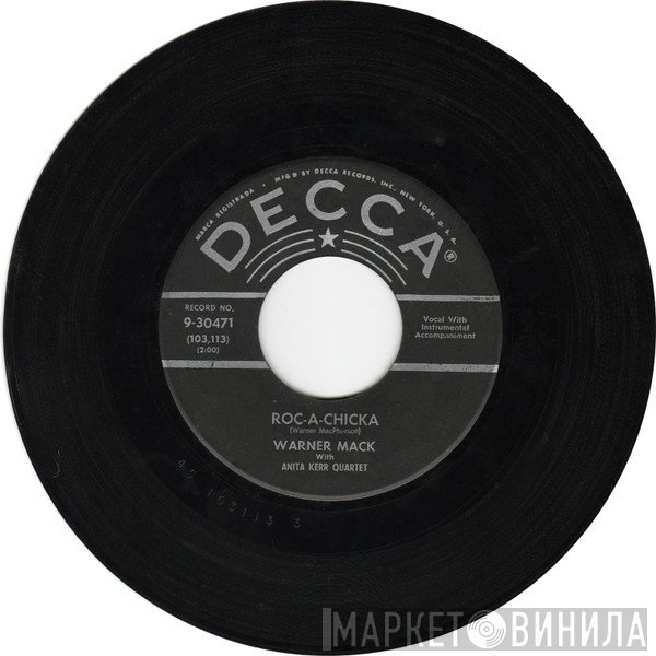Warner Mack With The Anita Kerr Quartet  - Roc-A-Chicka