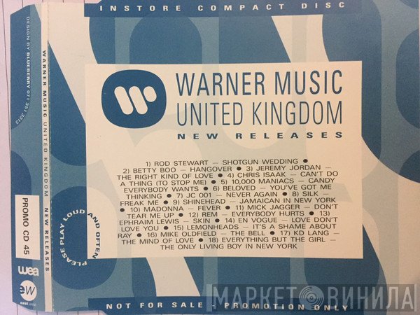  - Warner Music Kingdom New Releases