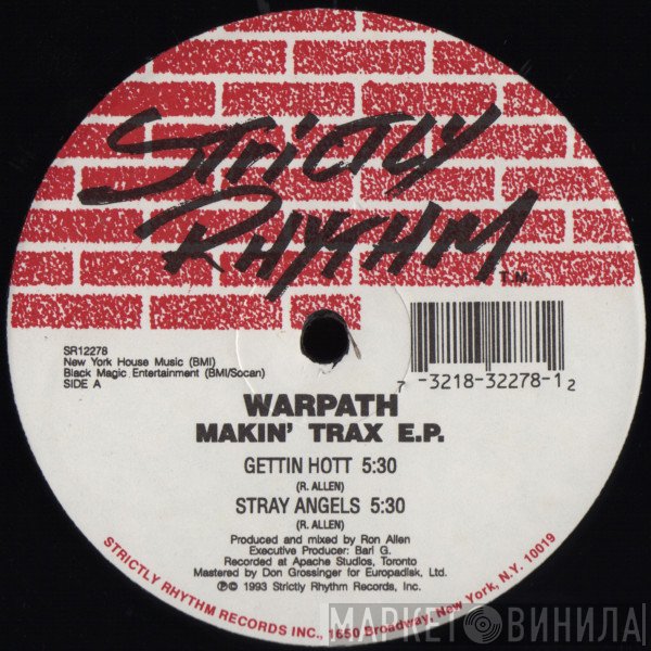 Warpath - Makin' Trax E.P.