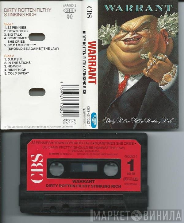 Warrant  - Dirty Rotten Filthy Stinking Rich