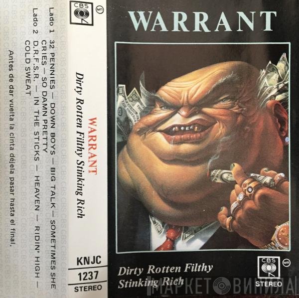 Warrant  - Dirty Rotten Filthy Stinking Rich