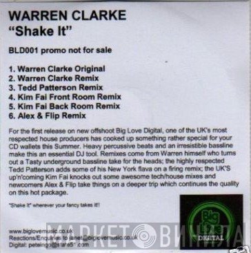 Warren Clarke  - Shake It