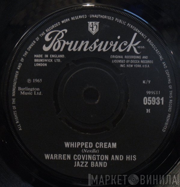 Warren Covington And His Jazz Band - Whipped Cream