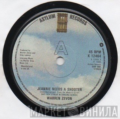 Warren Zevon - Jeannie Needs A Shooter